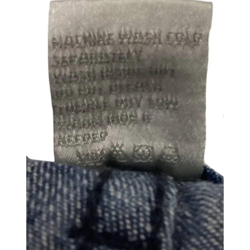 Akdmks Mens Size 30 Stretch Cotton Distressed Patched Whiskered Denim Blue Jeans